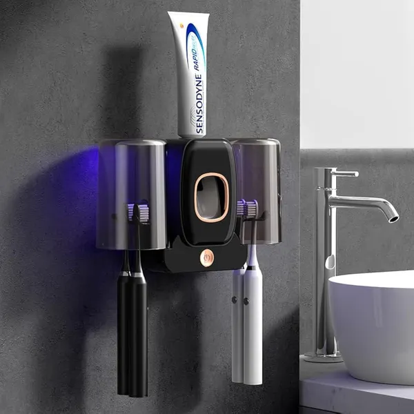 Tefola Desinfectante UV de Pared con Dispensador de Pasta