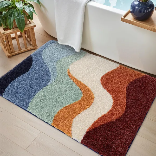 Alfombras de baño modernas