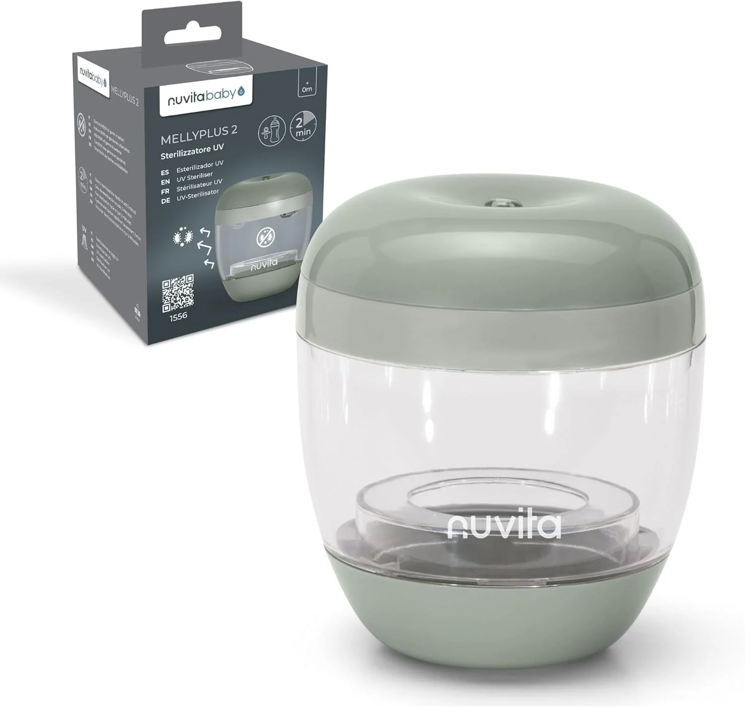 Nuvita MellyPlus Esterilizador UV Portátil para Chupetes y Tetinas