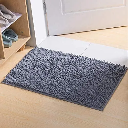 YIQI Alfombra Shaggy Microfibra Absorbente